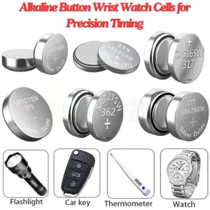 1.55V Wrist Watch Button Cell Silver Oxide Battery