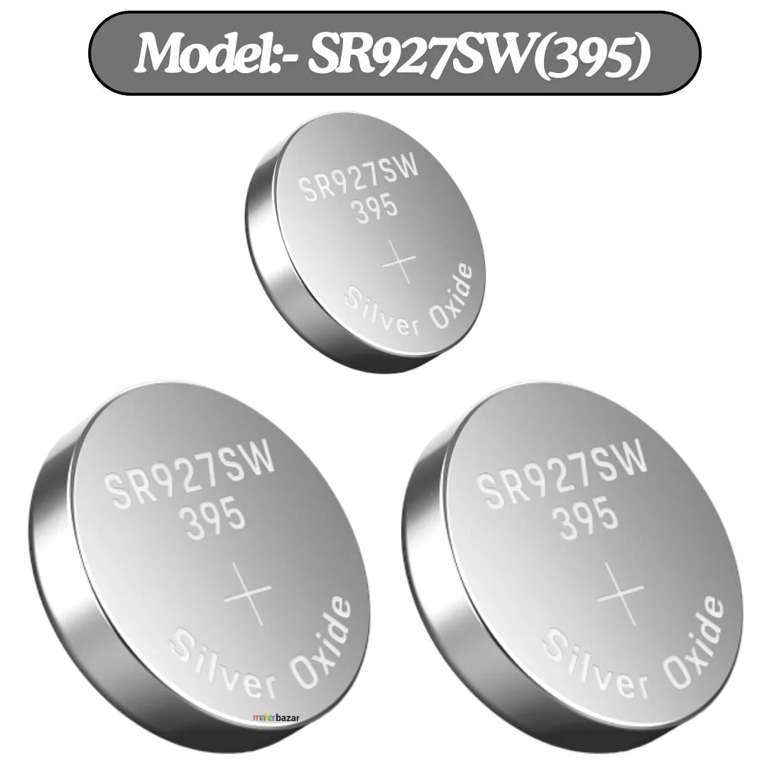 1.55V Wrist Watch Button Cell Silver Oxide Battery
