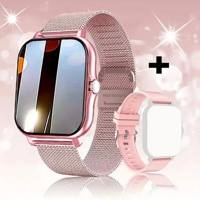 1.83 Inch Sports Smart Watch Fitness Clock Health Monitor Waterproof Smartwatch Wireless Call for Men Women IOS Xiaomi 2024