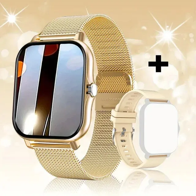 1.83 Inch Sports Smart Watch Fitness Clock Health Monitor Waterproof Smartwatch Wireless Call for Men Women IOS Xiaomi 2024