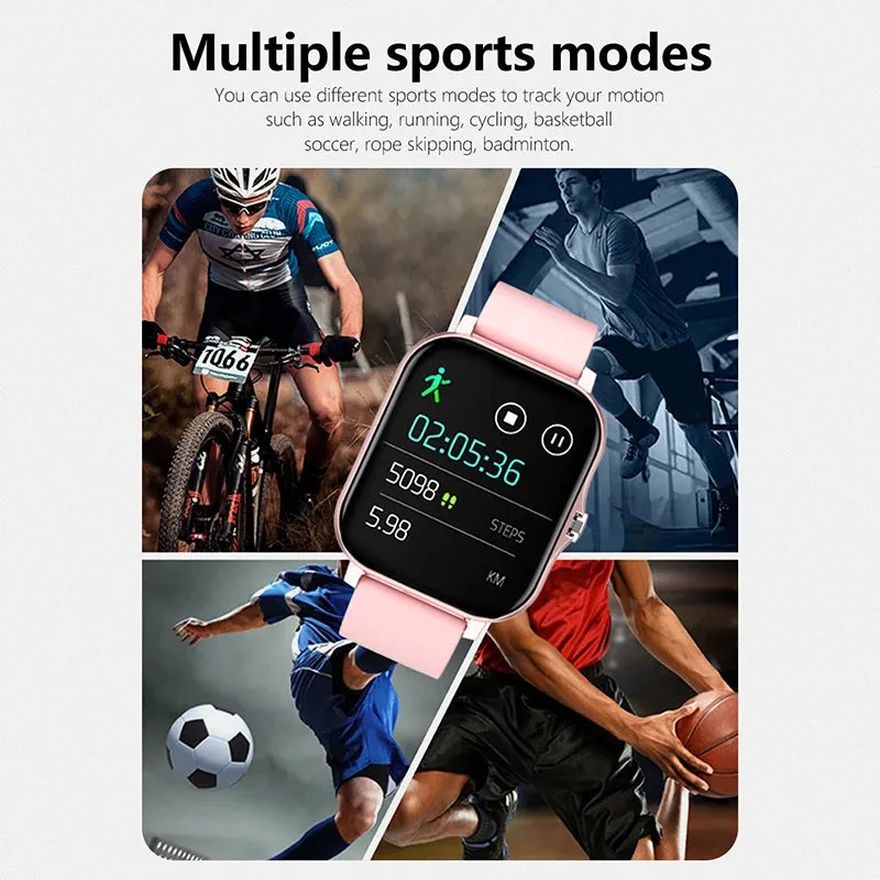 1.83 Inch Sports Smart Watch Fitness Clock Health Monitor Waterproof Smartwatch Wireless Call for Men Women IOS Xiaomi 2024