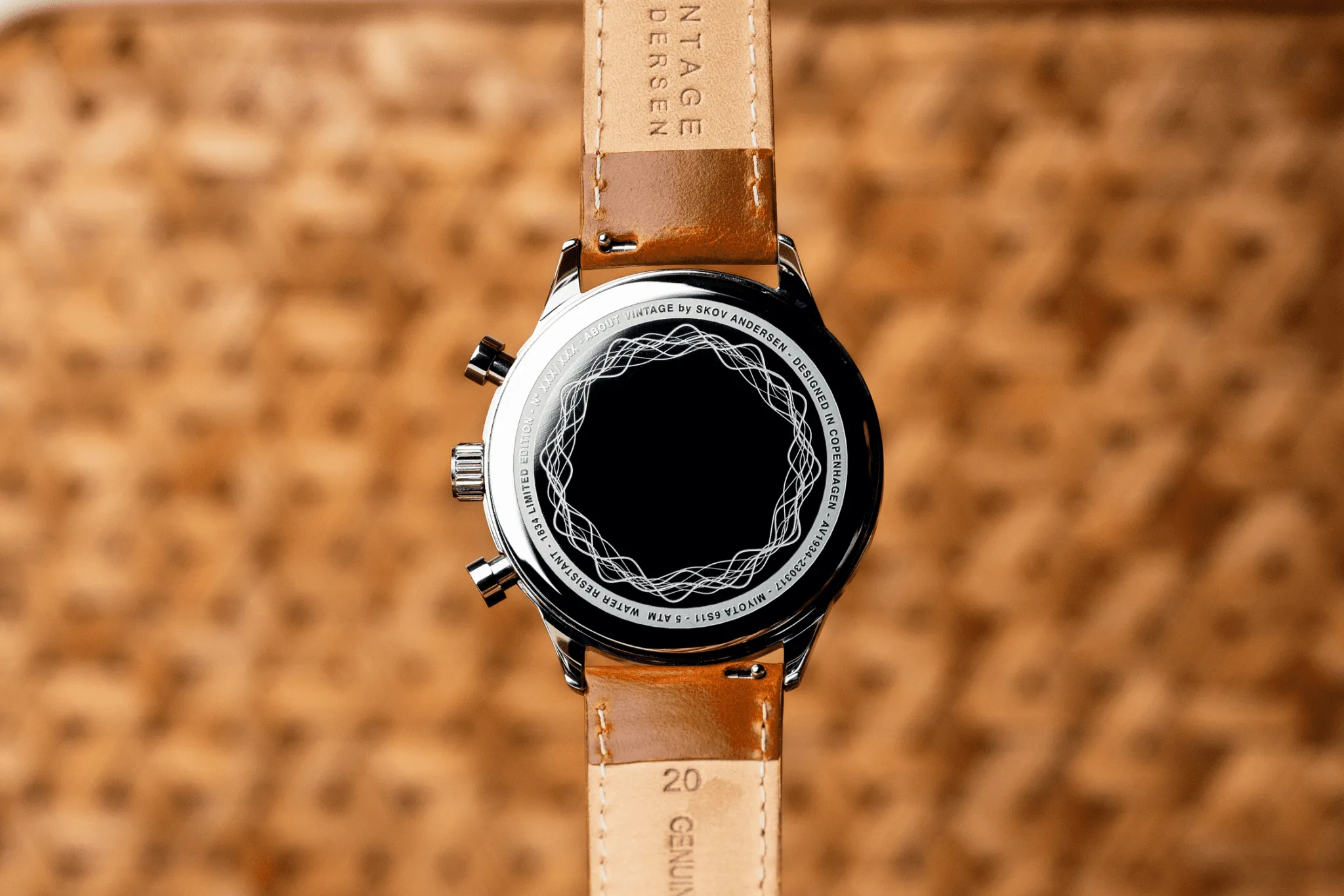 1834 Chronograph, Steel / White