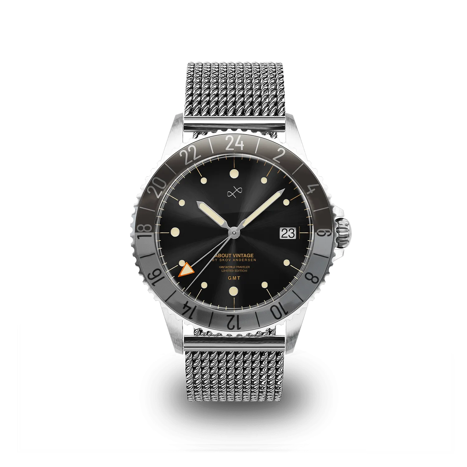 1982 GMT World Traveler, Steel / Warm Grey & Cool Grey