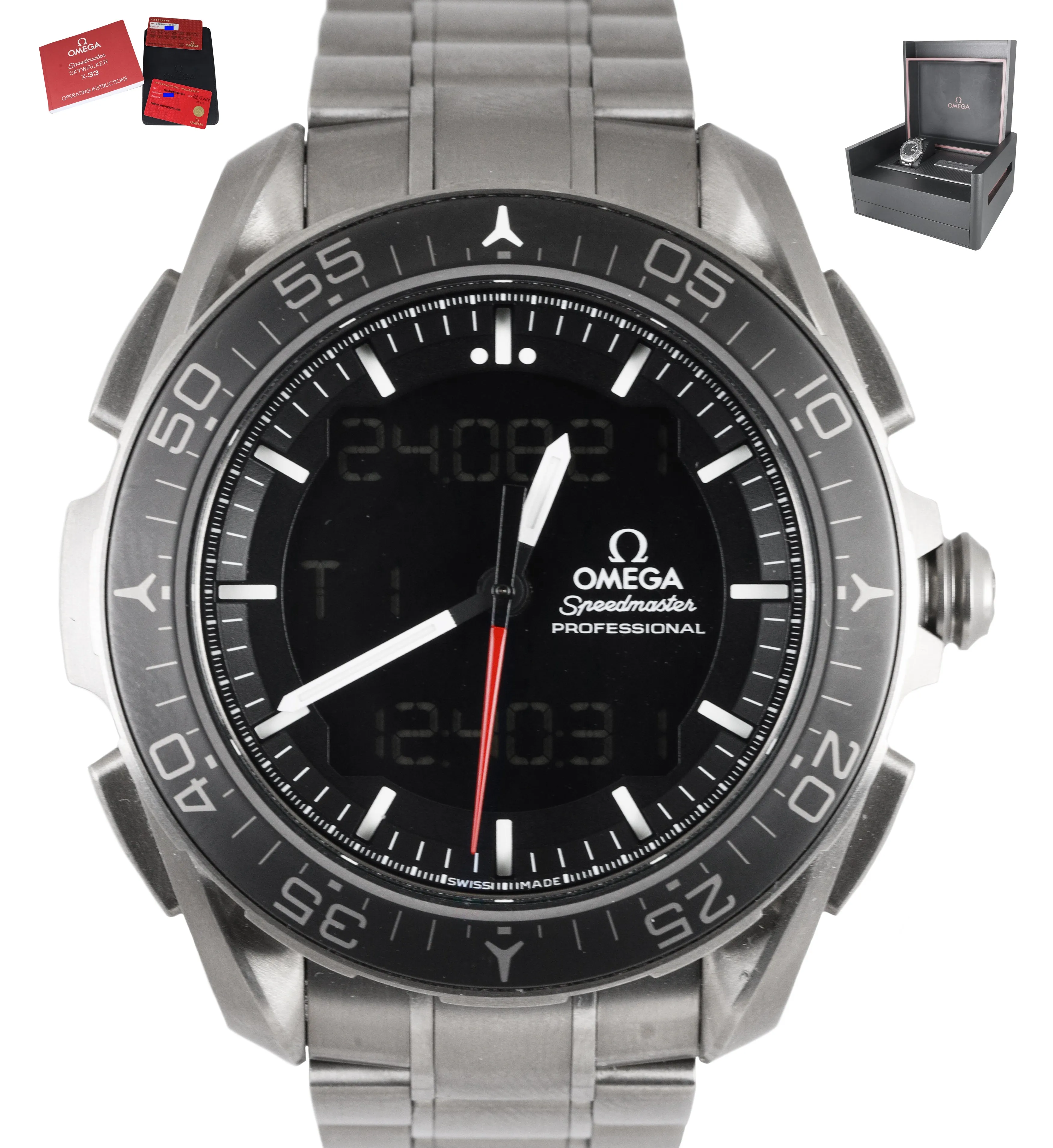 2017 Omega Speedmaster Skywalker X-33 Black 45mm Titanium 318.90.45.79.01.001