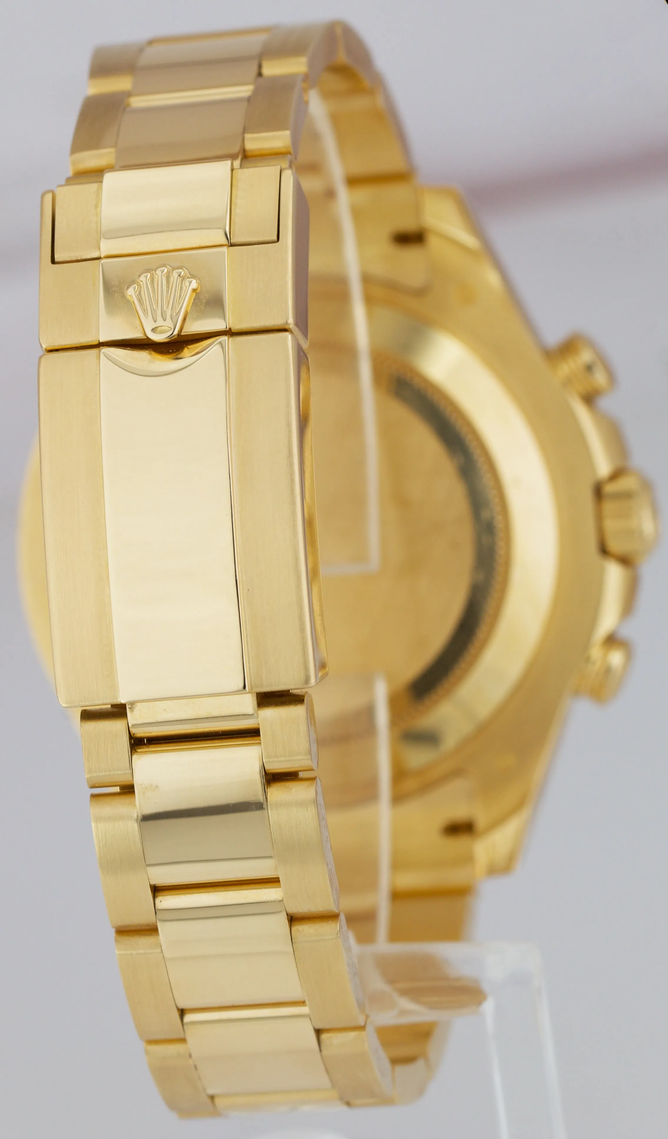 2018 Rolex Yacht-Master II Yellow Gold MERCEDES HANDS Regatta 44mm Watch 116688