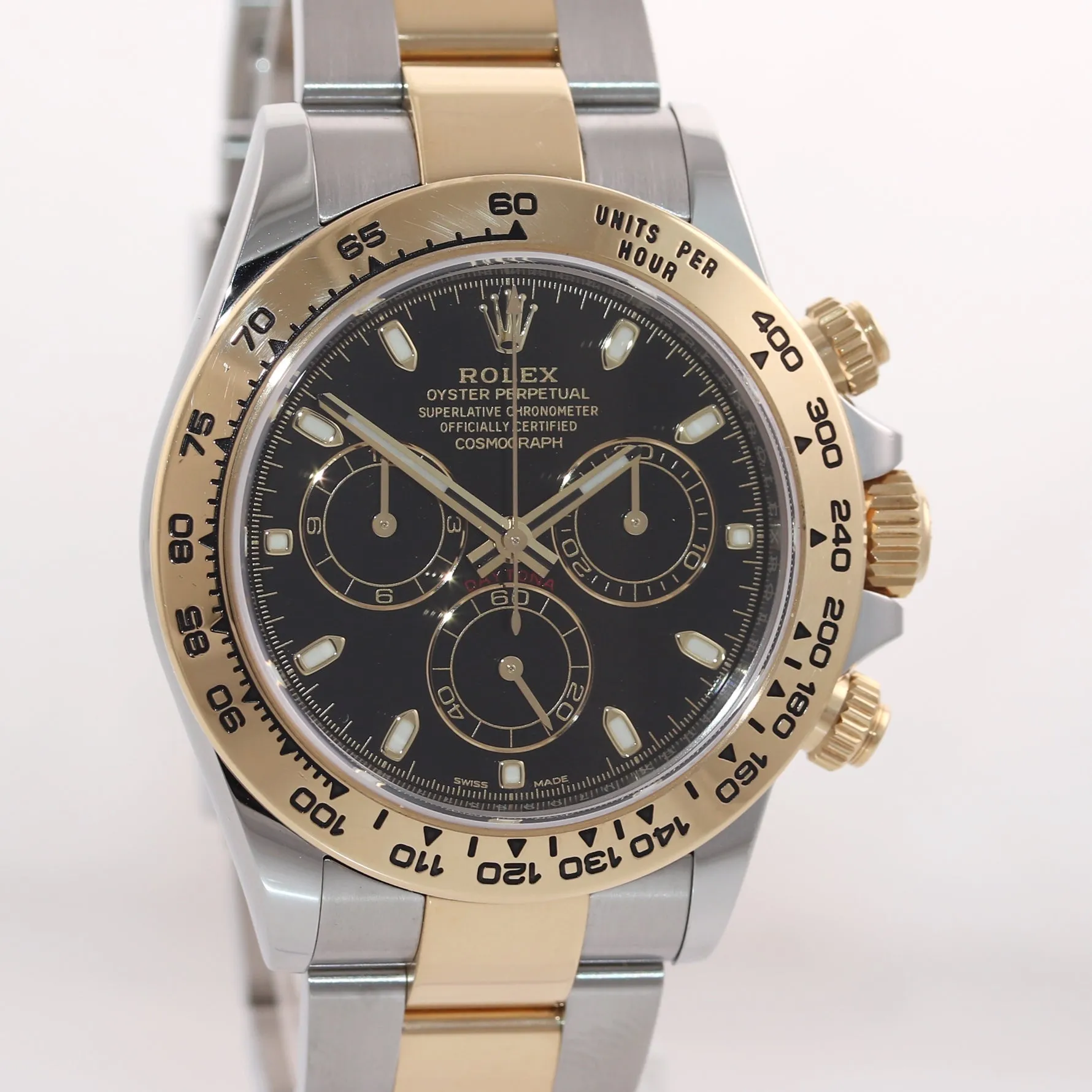 2021 Rolex Daytona Cosmograph 116503 Black Two Tone 18k Yellow Gold Watch Box