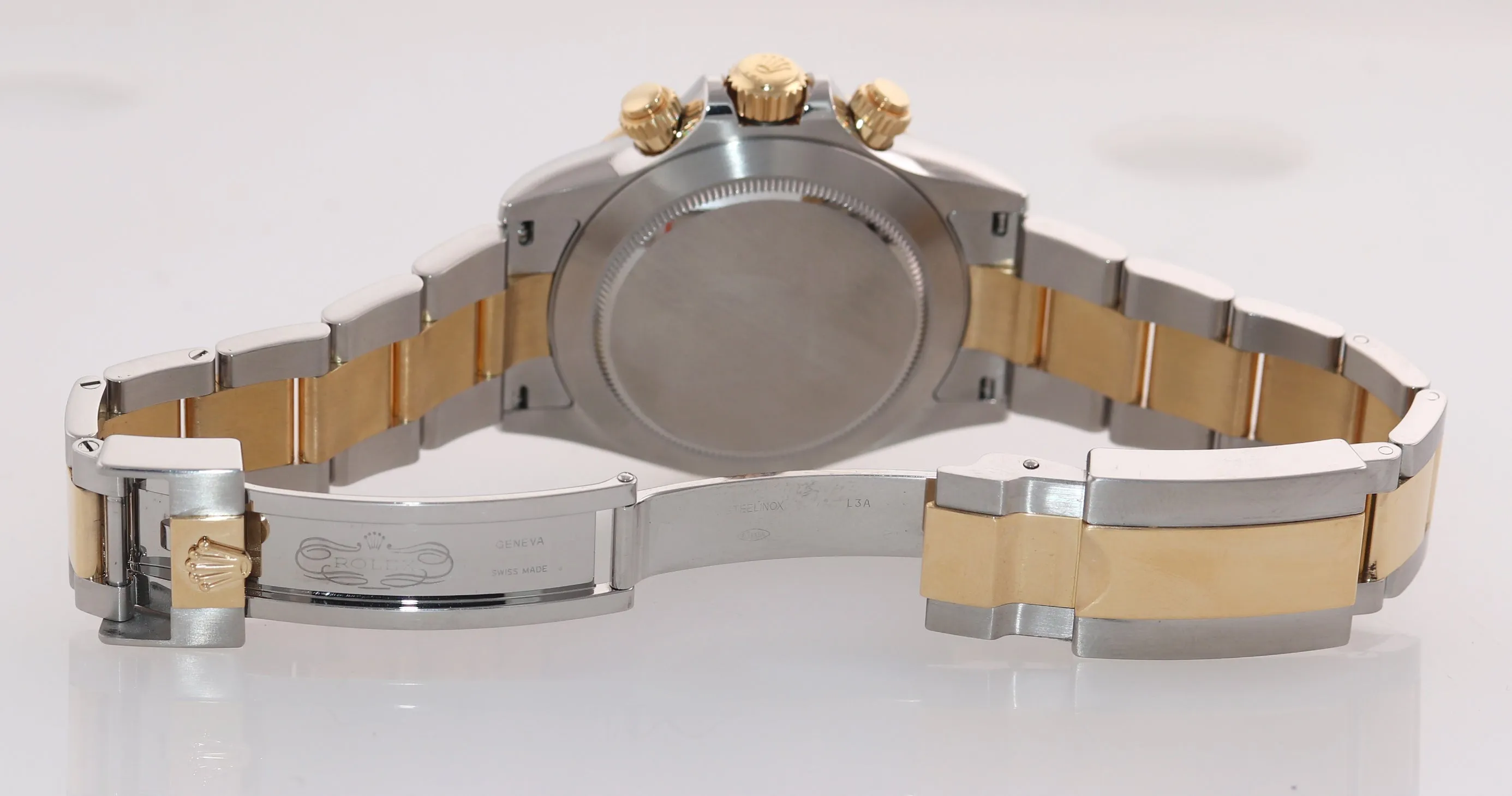 2021 Rolex Daytona Cosmograph 116503 Black Two Tone 18k Yellow Gold Watch Box