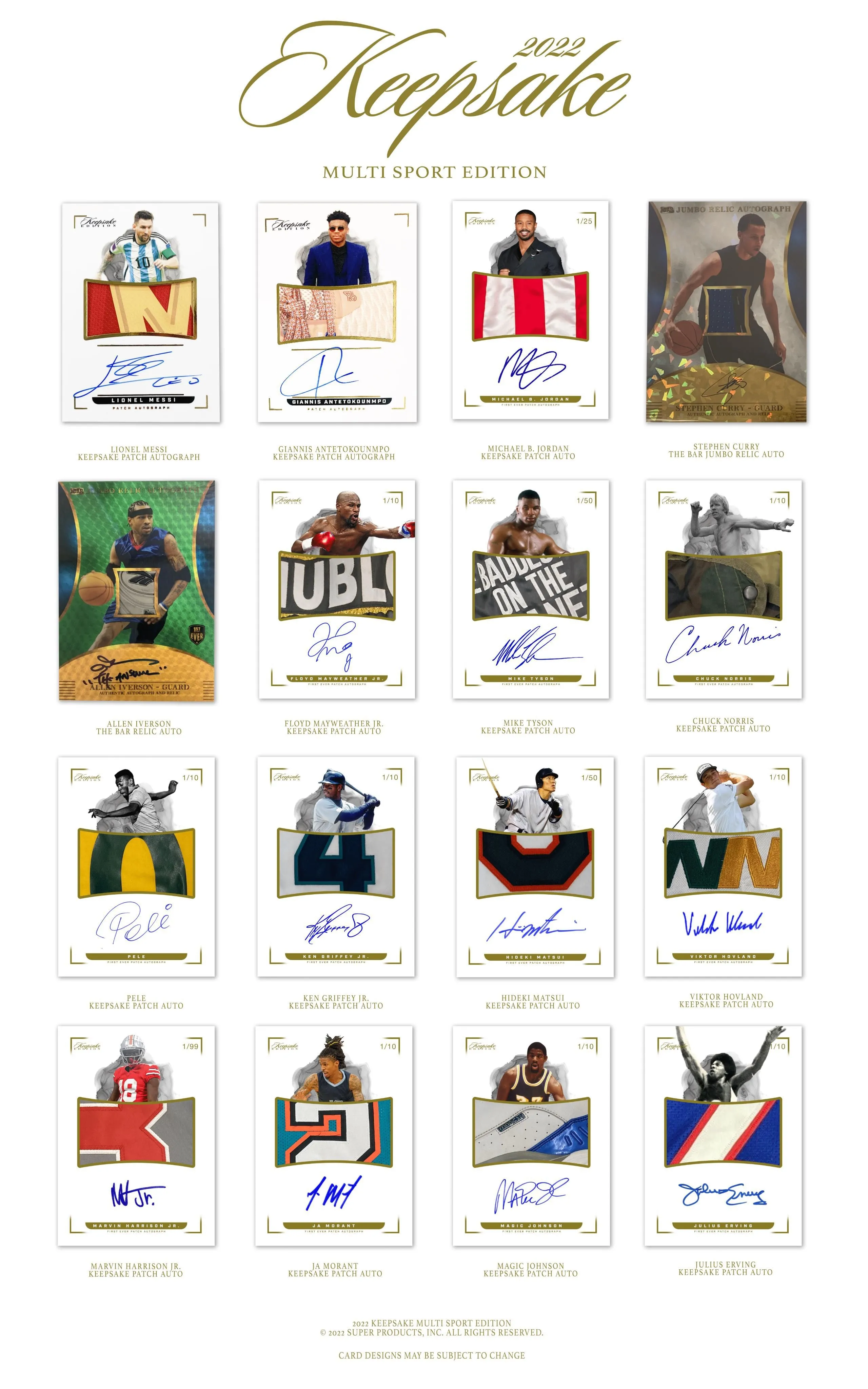 2022 Super Break Keepsake Premier Multi-Sport Edition