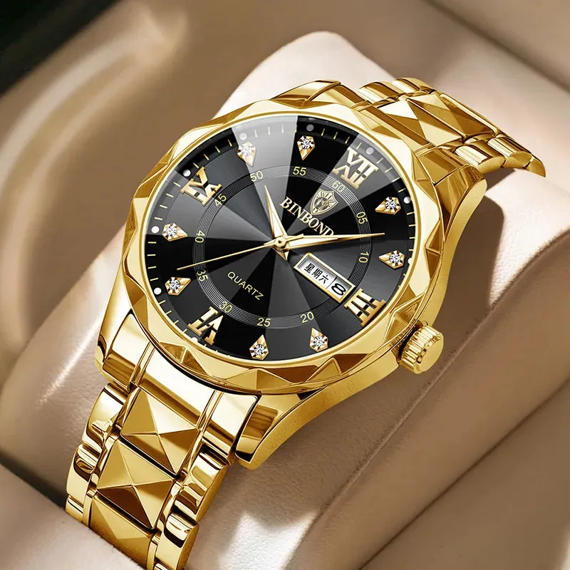 2023 Best Seller's Men's Waterproof Stainless Steel Wristwatch