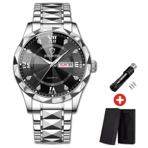 2023 Best Seller's Men's Waterproof Stainless Steel Wristwatch