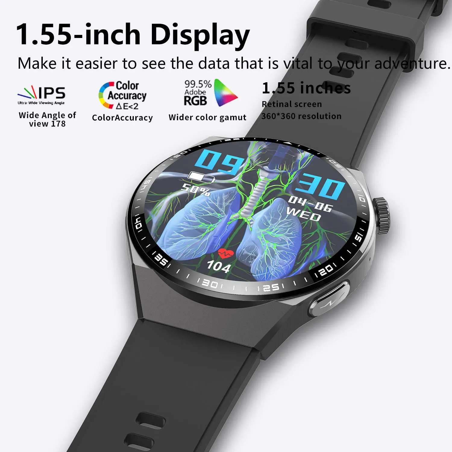 2024 New Accurate Measure ECG PPG Smart Watch Men Full Touch Screen Sport Fitness Watches Bluetooth For Android ios Smartwatch