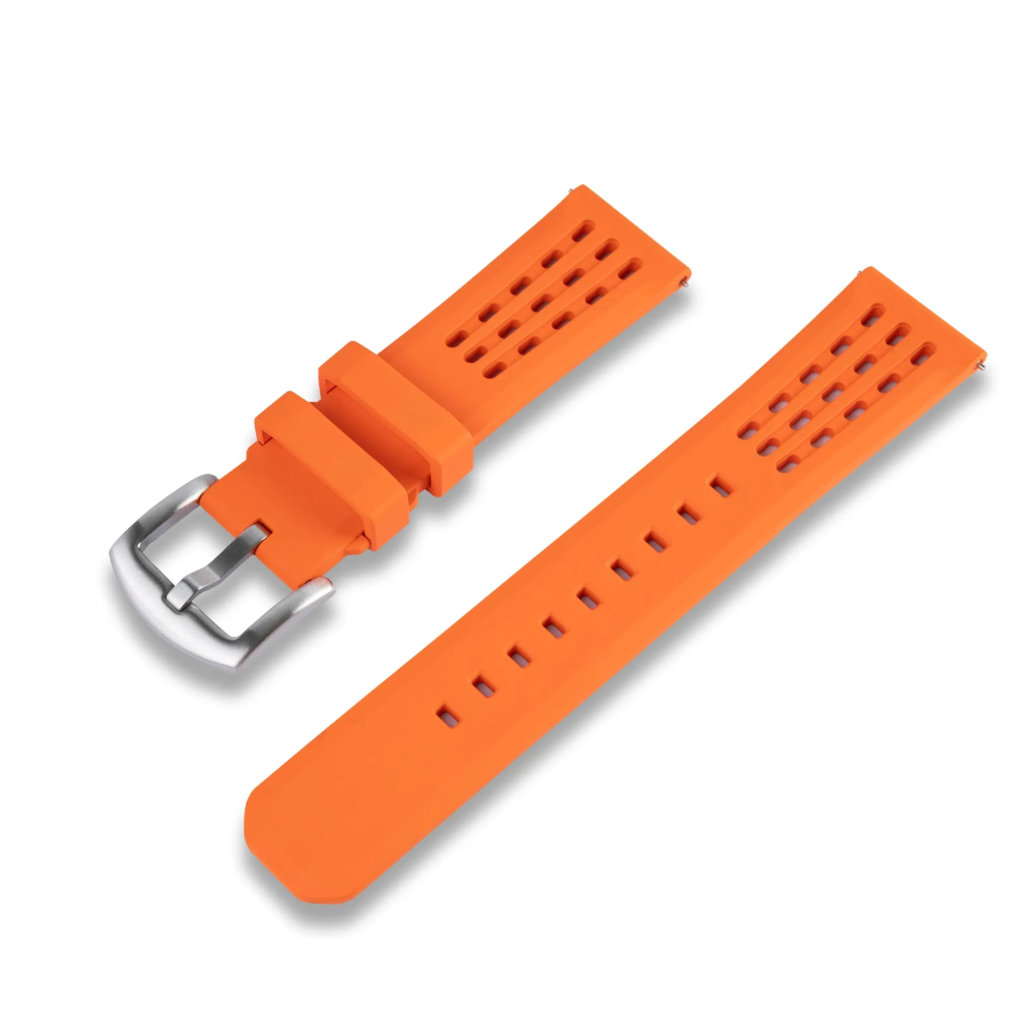 20MM STRAIGHT END DIVER FKM RUBBER STRAP (UX09)