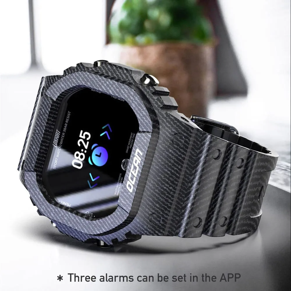 30 Pieces) Ocean Touch Screen Multi-function Camouflage Smart Watch
