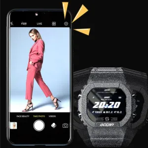 30 Pieces) Ocean Touch Screen Multi-function Camouflage Smart Watch