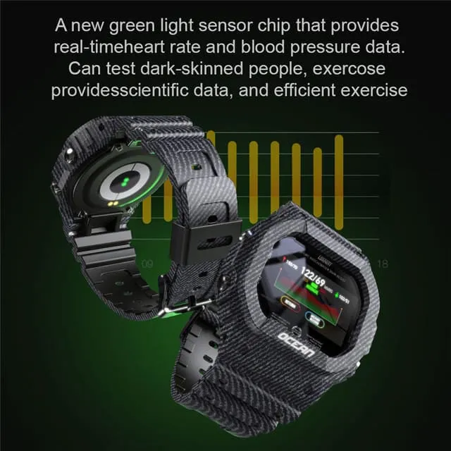 30 Pieces) Ocean Touch Screen Multi-function Camouflage Smart Watch