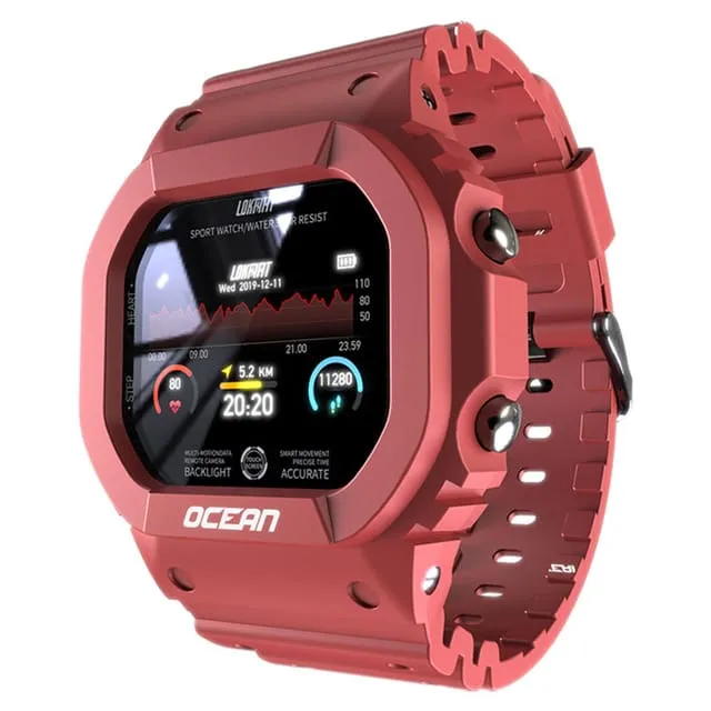 30 Pieces) Ocean Touch Screen Multi-function Camouflage Smart Watch