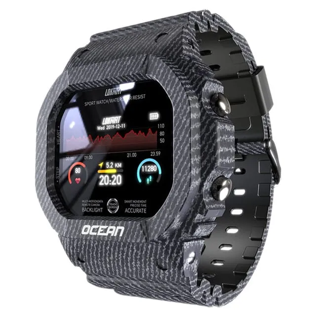 30 Pieces) Ocean Touch Screen Multi-function Camouflage Smart Watch