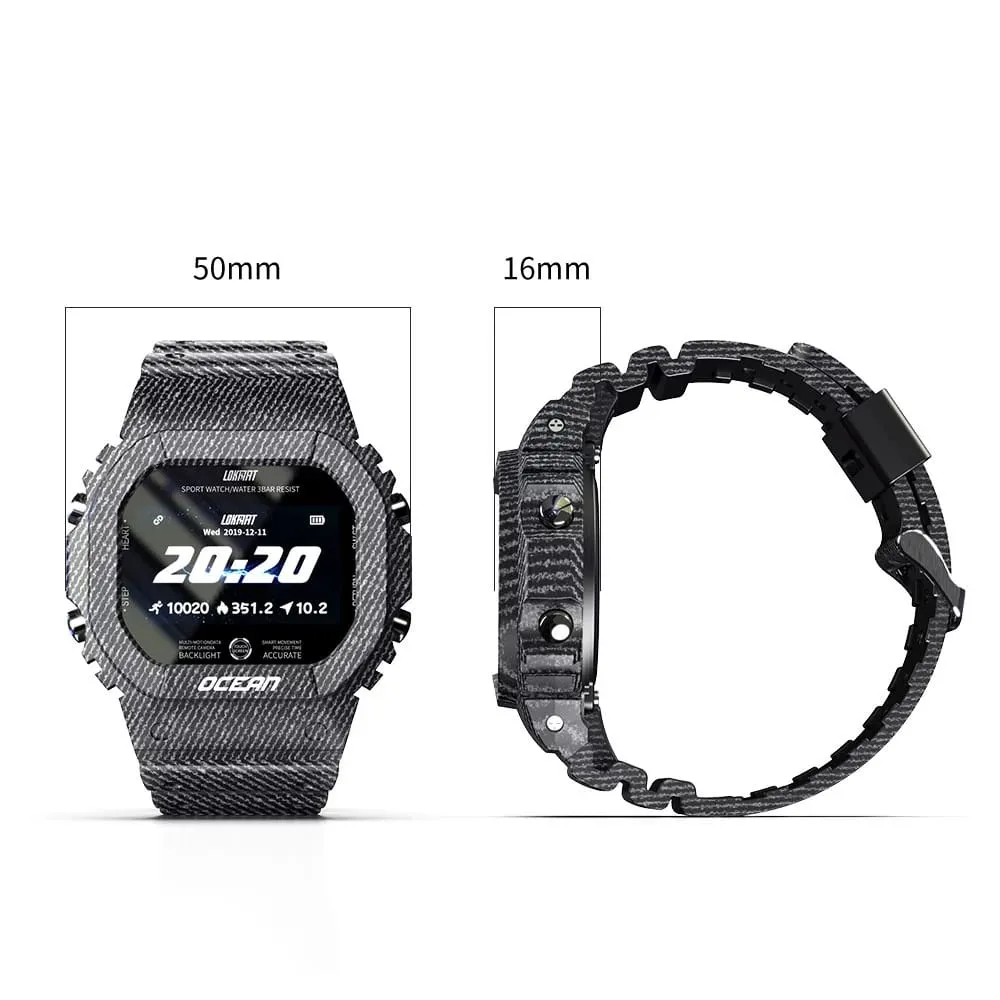 30 Pieces) Ocean Touch Screen Multi-function Camouflage Smart Watch