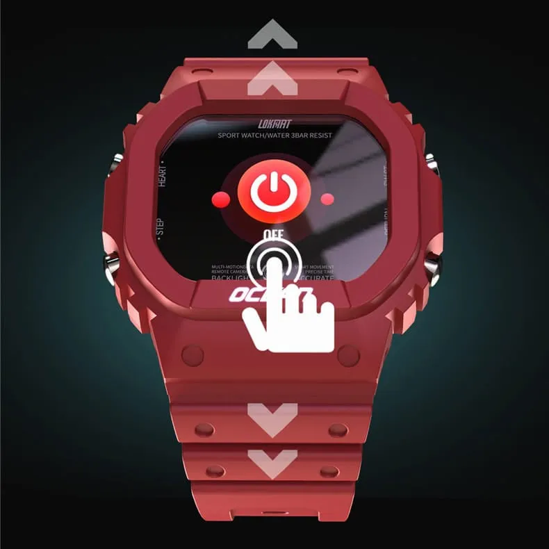 30 Pieces) Ocean Touch Screen Multi-function Camouflage Smart Watch