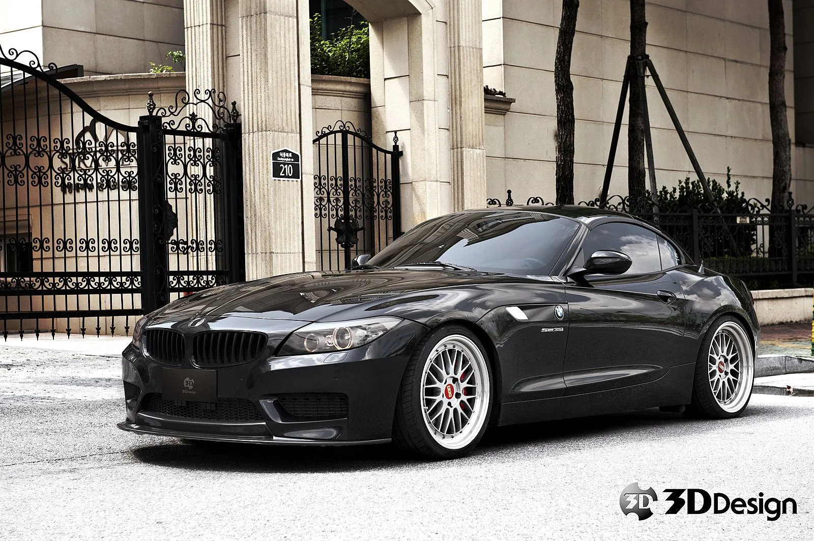 3D Design E89 Z4 M-Sport Carbon Front Lip