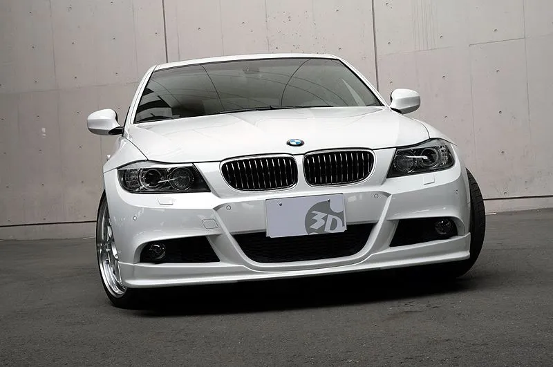3D Design E90 / E91 3-Series M-Sport Carbon Under Splitter Set