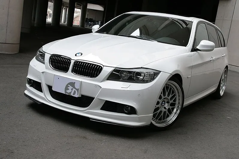 3D Design E90 / E91 3-Series M-Sport Carbon Under Splitter Set
