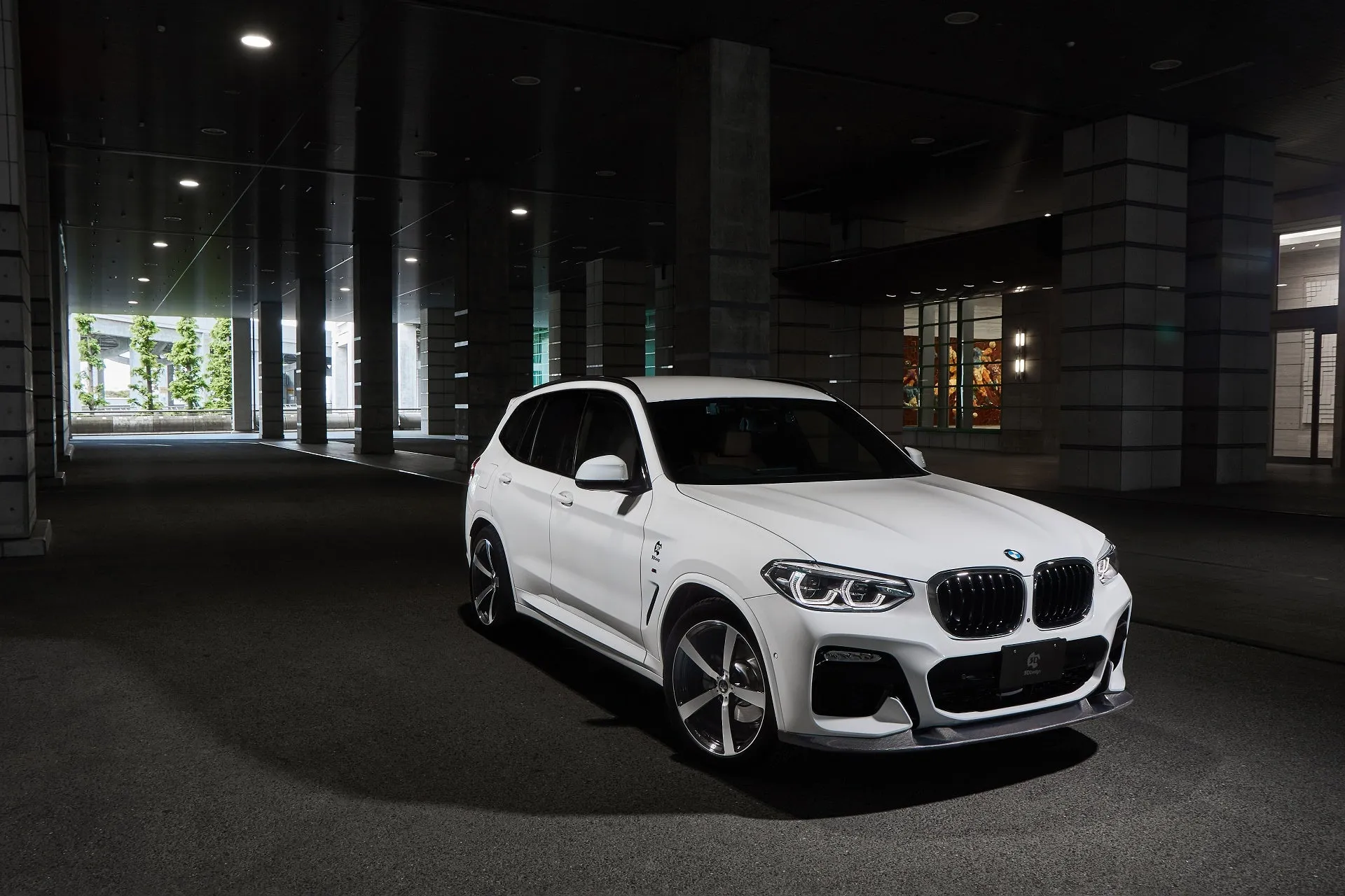 3D Design G01 X3 Pre-LCI Carbon Front Lip