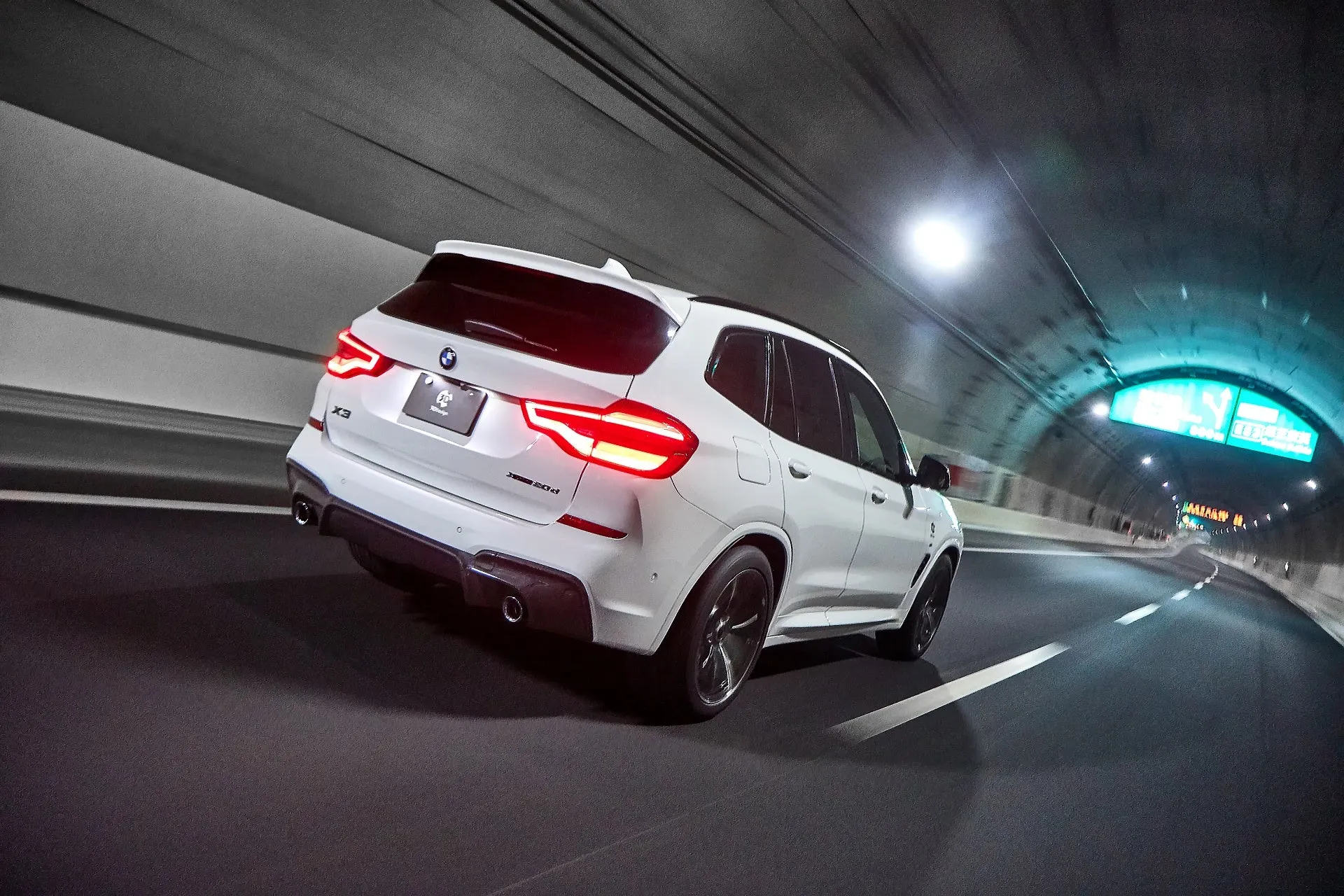 3D Design G01 X3 Pre-LCI Carbon Rear Diffuser