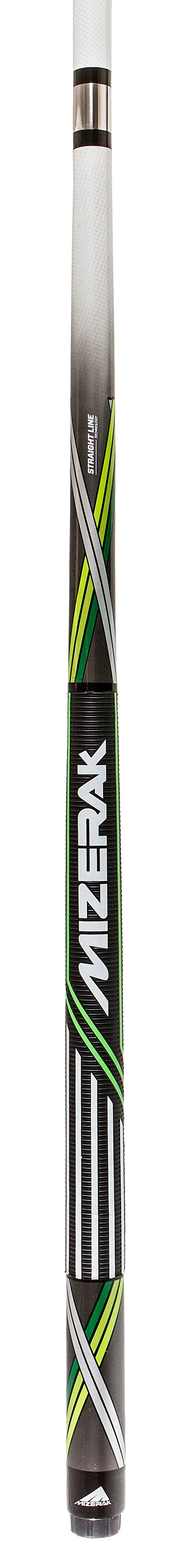 58" Premium Carbon Sport Grip Cue - Green