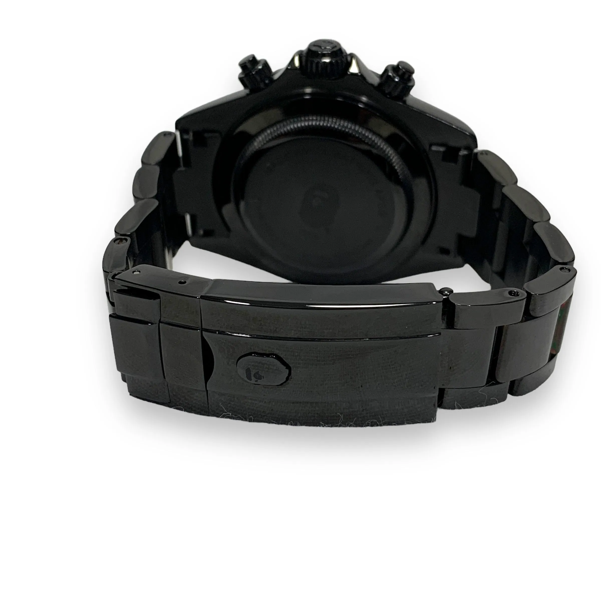 A Bathing Ape Bape Type 3 Daytona Bapex Watch Black