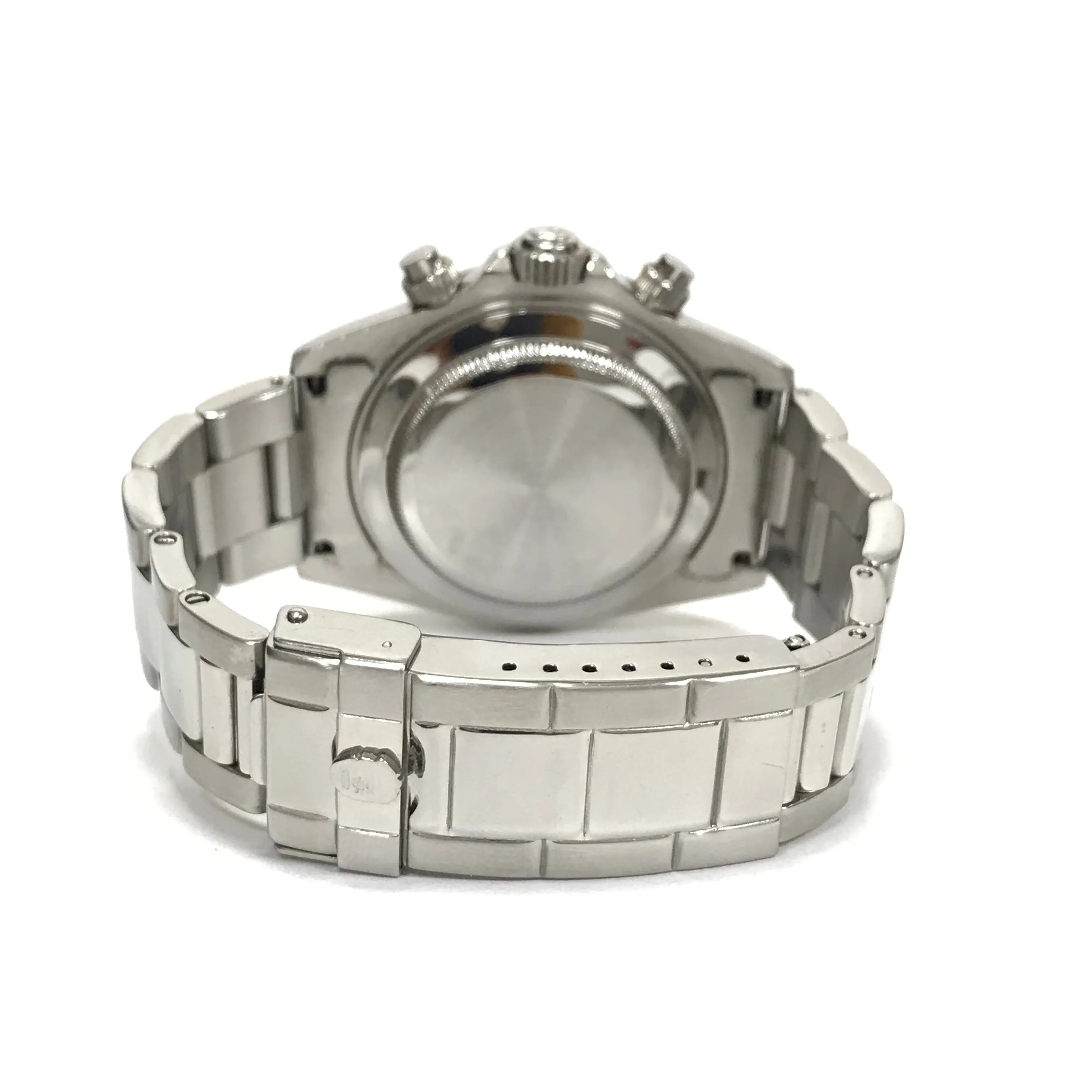 A Bathing Ape Bape Type 3 'Daytona' Bapex Watch Silver/Black
