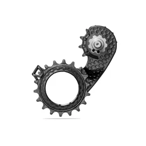 absoluteBLACK HOLLOWcage Carbon Derailleur Cage (for Shimano R9250) - Black/Black