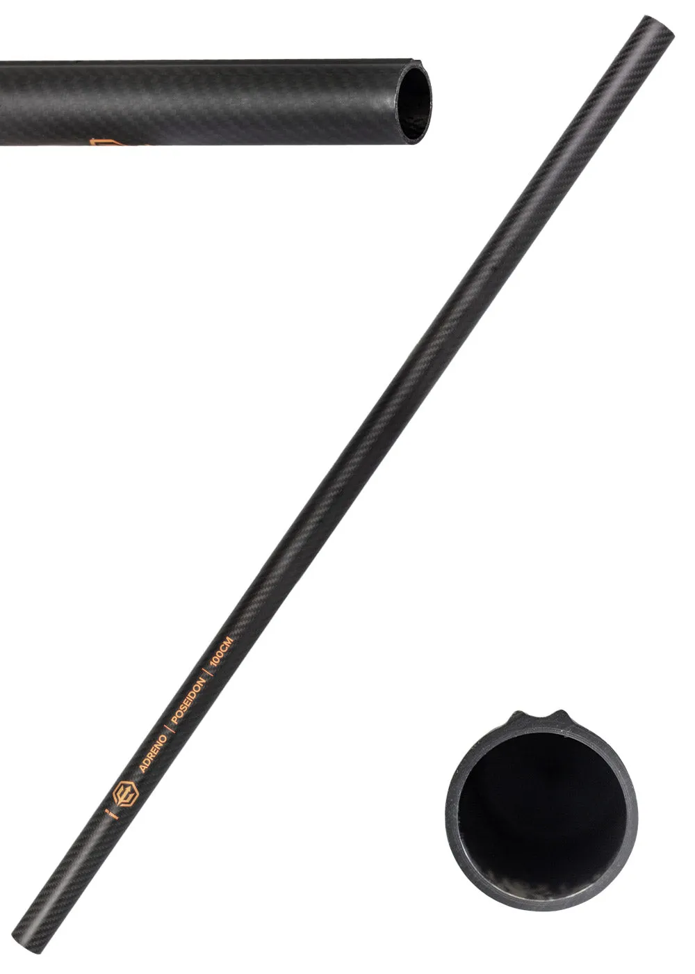 Adreno Poseidon Carbon Fiber Speargun Barrel - 100cm