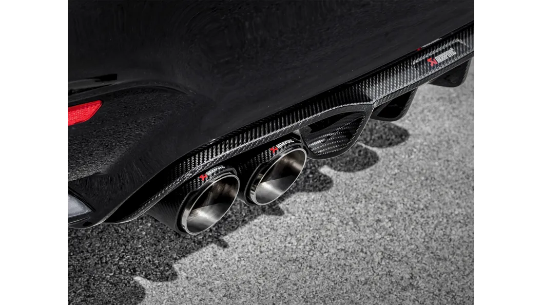 Akrapovič Rear Carbon Fiber Diffuser - High Gloss for BMW M4 (F82, F83) 2014-2018