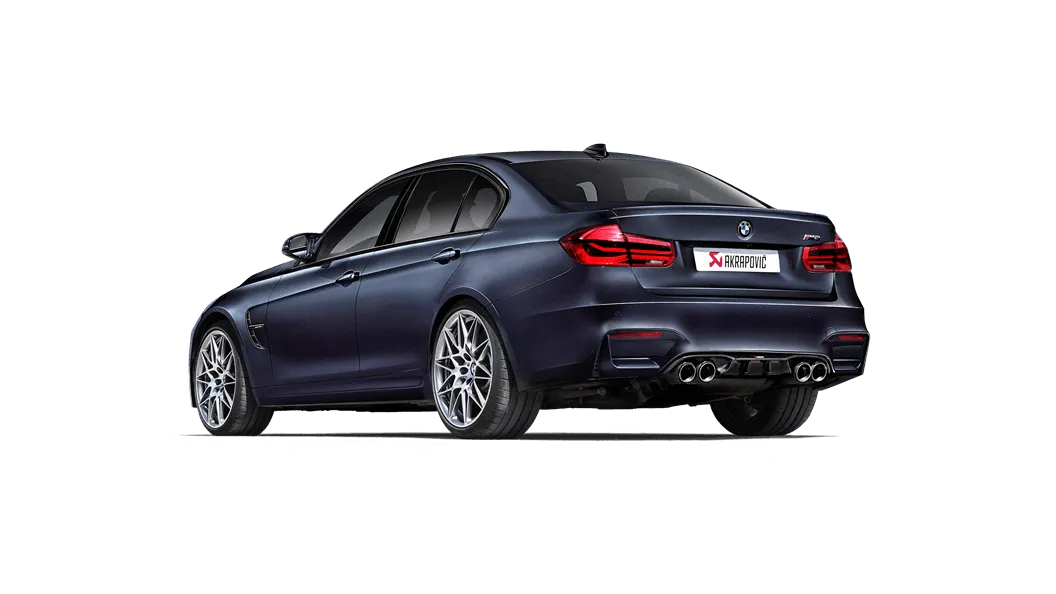Akrapovič Rear Carbon Fiber Diffuser - High Gloss for BMW M4 (F82, F83) 2014-2018