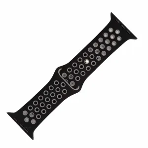 Apple Band Silicone Sport - Black-Gray
