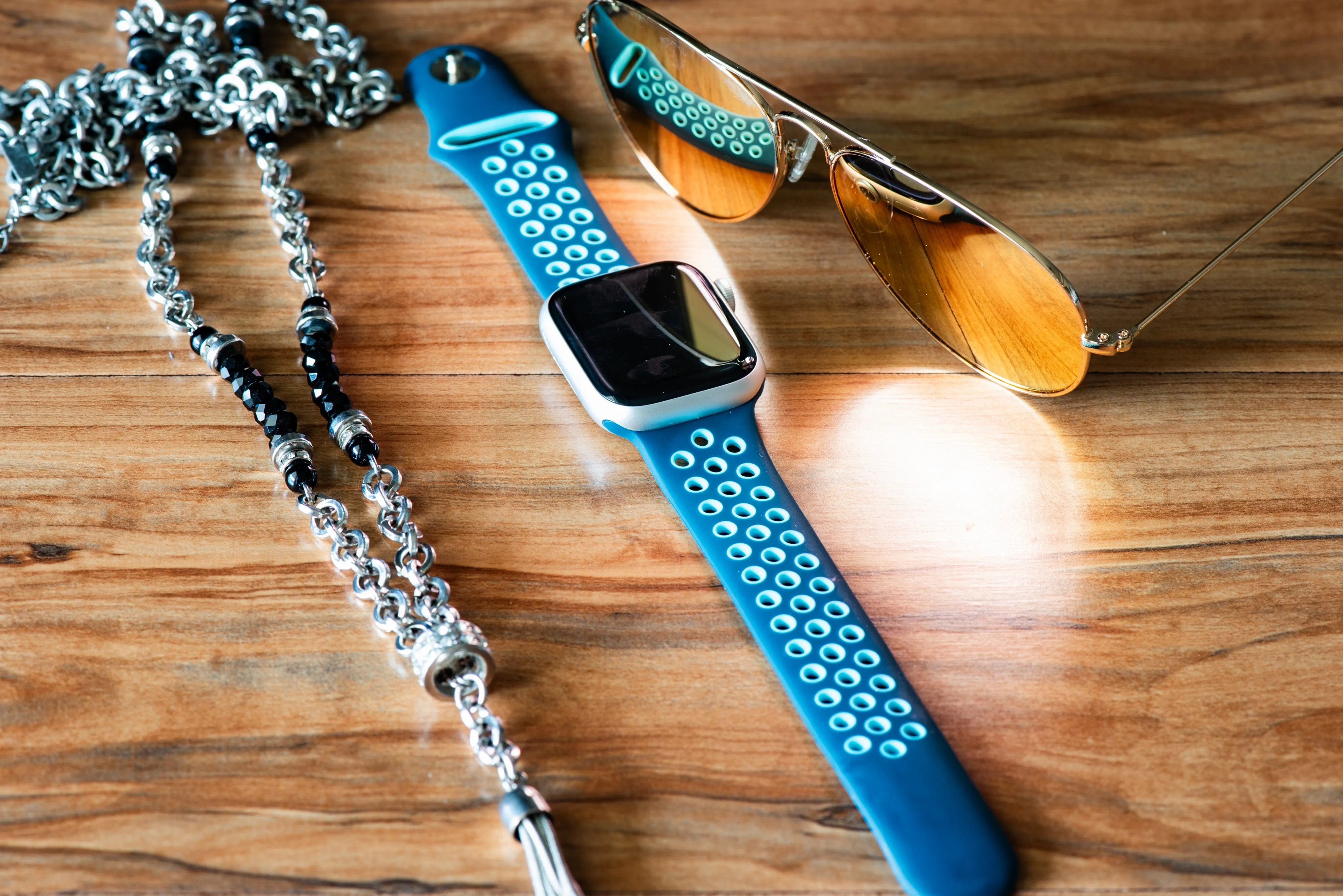 Apple Band Silicone Sport - Ocean Blue-Teal