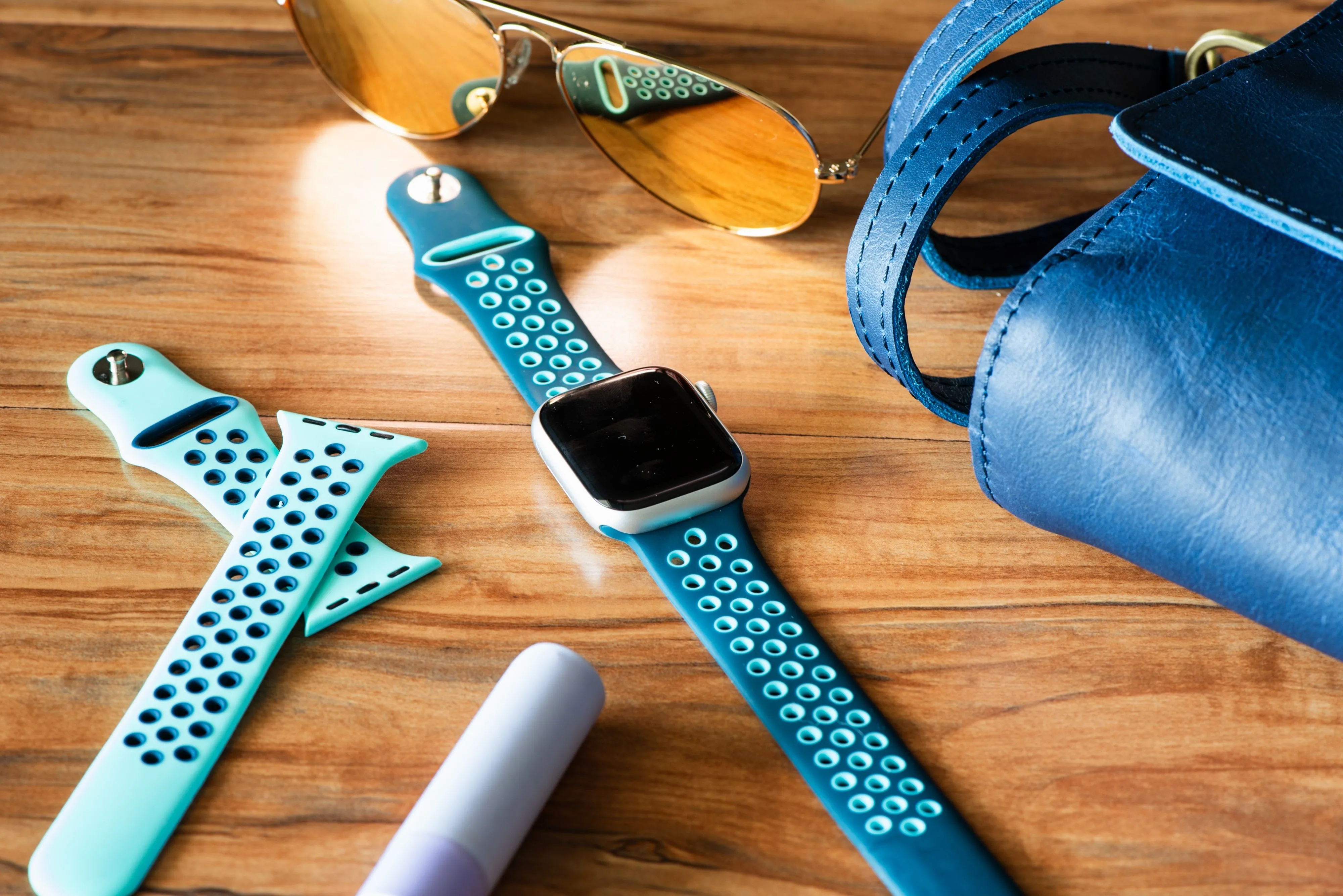 Apple Band Silicone Sport - Ocean Blue-Teal
