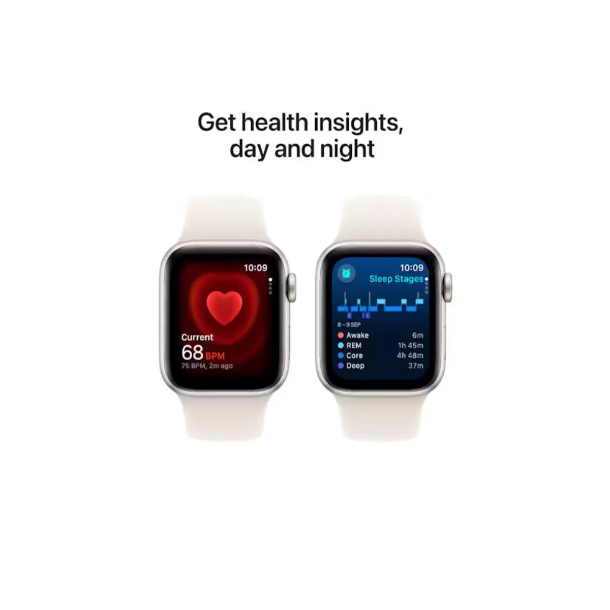 Apple Watch SE GPS 40mm Gold Aluminium Case With Starlight Sport Band - Refurbished Grade C
