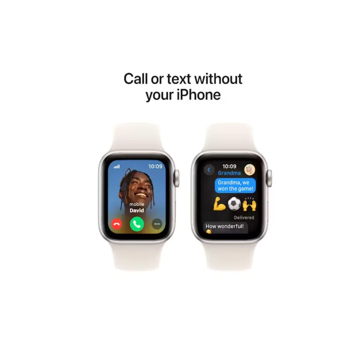Apple Watch SE GPS 40mm Gold Aluminium Case With Starlight Sport Band - Refurbished Grade C