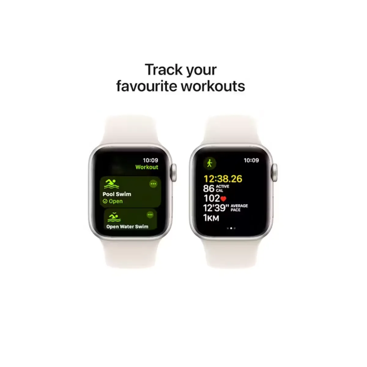 Apple Watch SE GPS 40mm Gold Aluminium Case With Starlight Sport Band - Refurbished Grade C