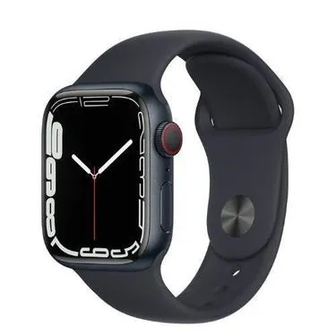 Apple Watch Series 7 45mm GPS Aluminium Case with Midnight Sport Band (Refurbished Grade - B)