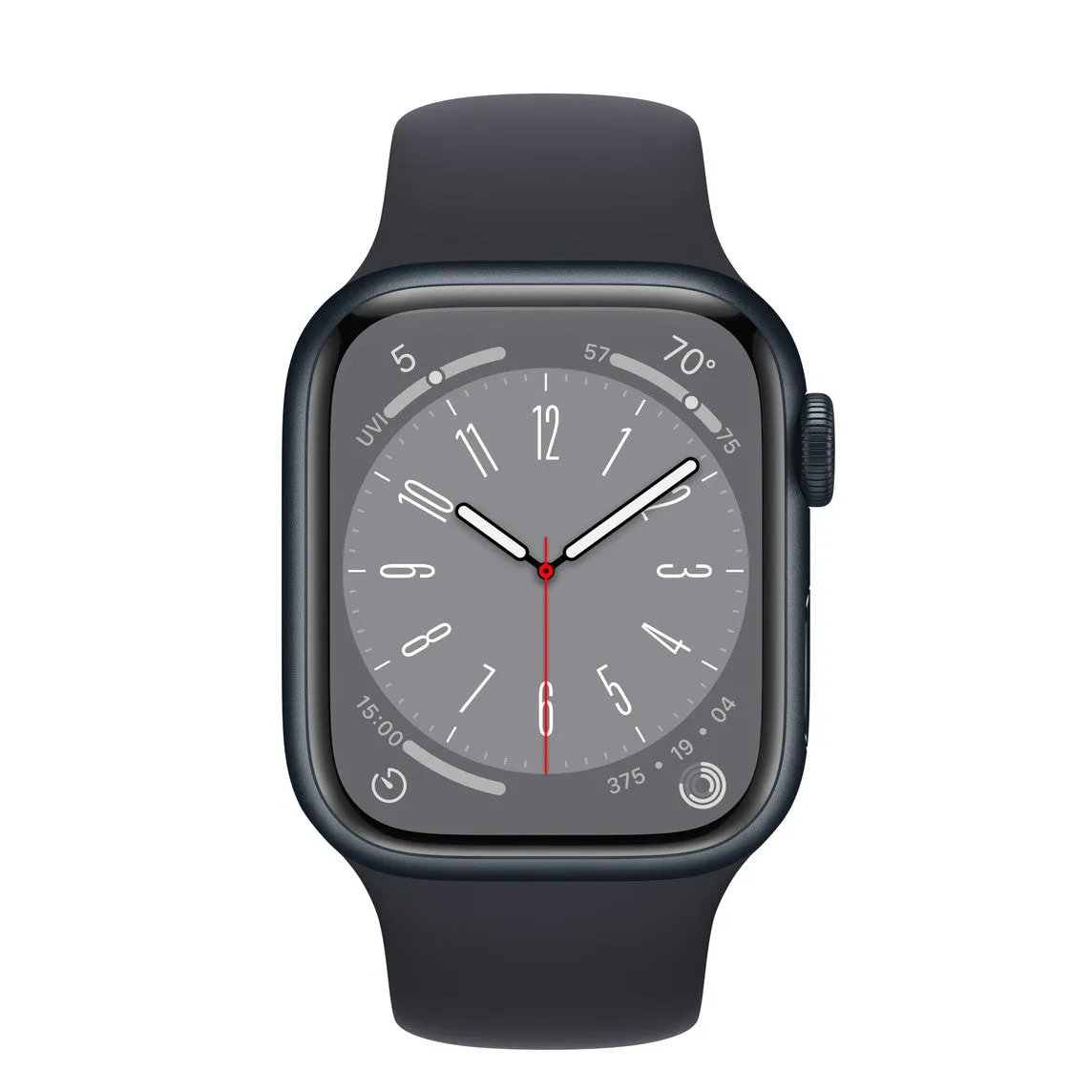 Apple Watch Series 8 GPS   Cellular 41mm Midnight Aluminum Case w/ Midnight Sport Band -Au Version ( Refurbished Grade A)
