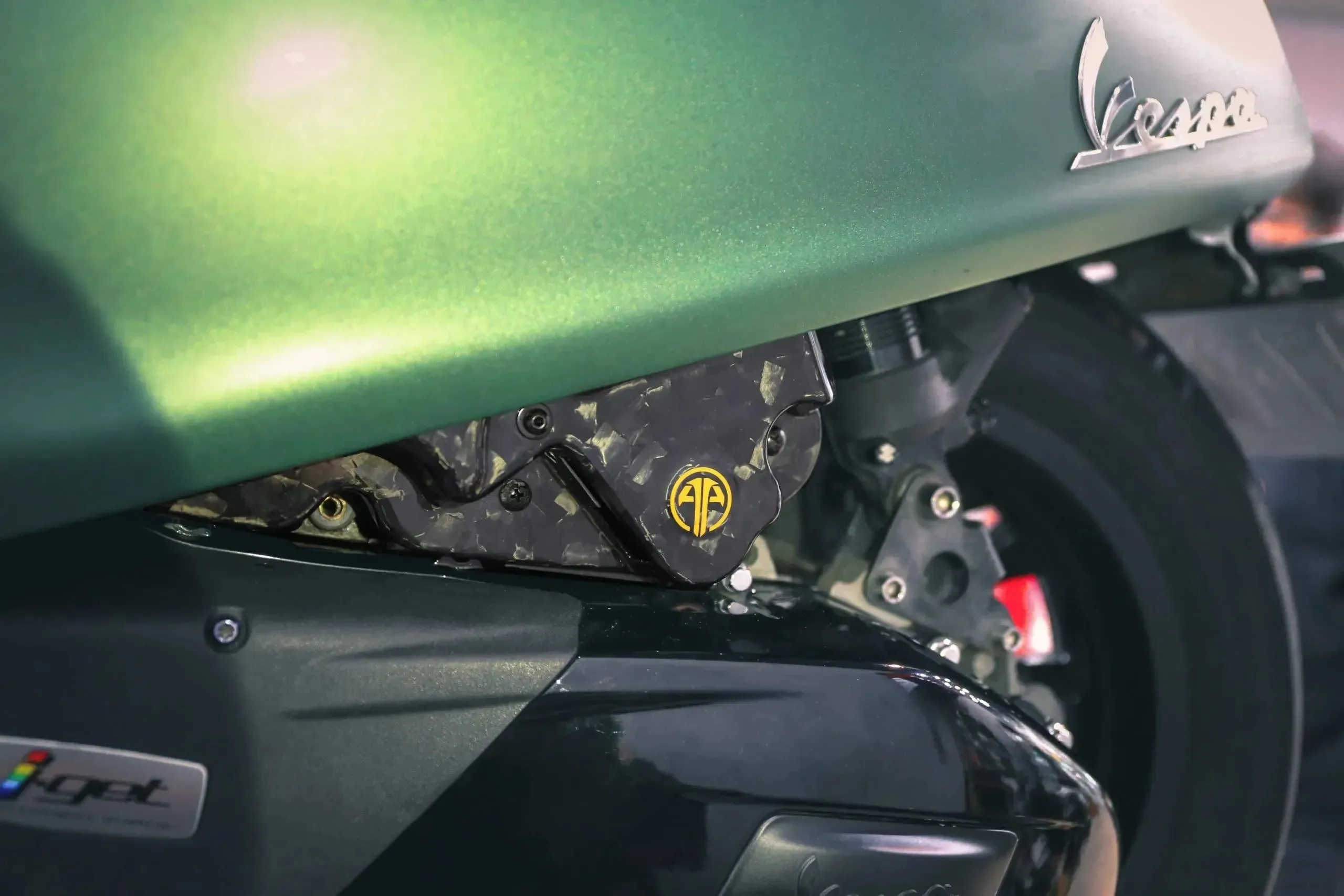 Arma Speed Active Air Filter Cover Forged Carbon Fiber | Vespa Sprint/Primavera 125-150cc i.e.