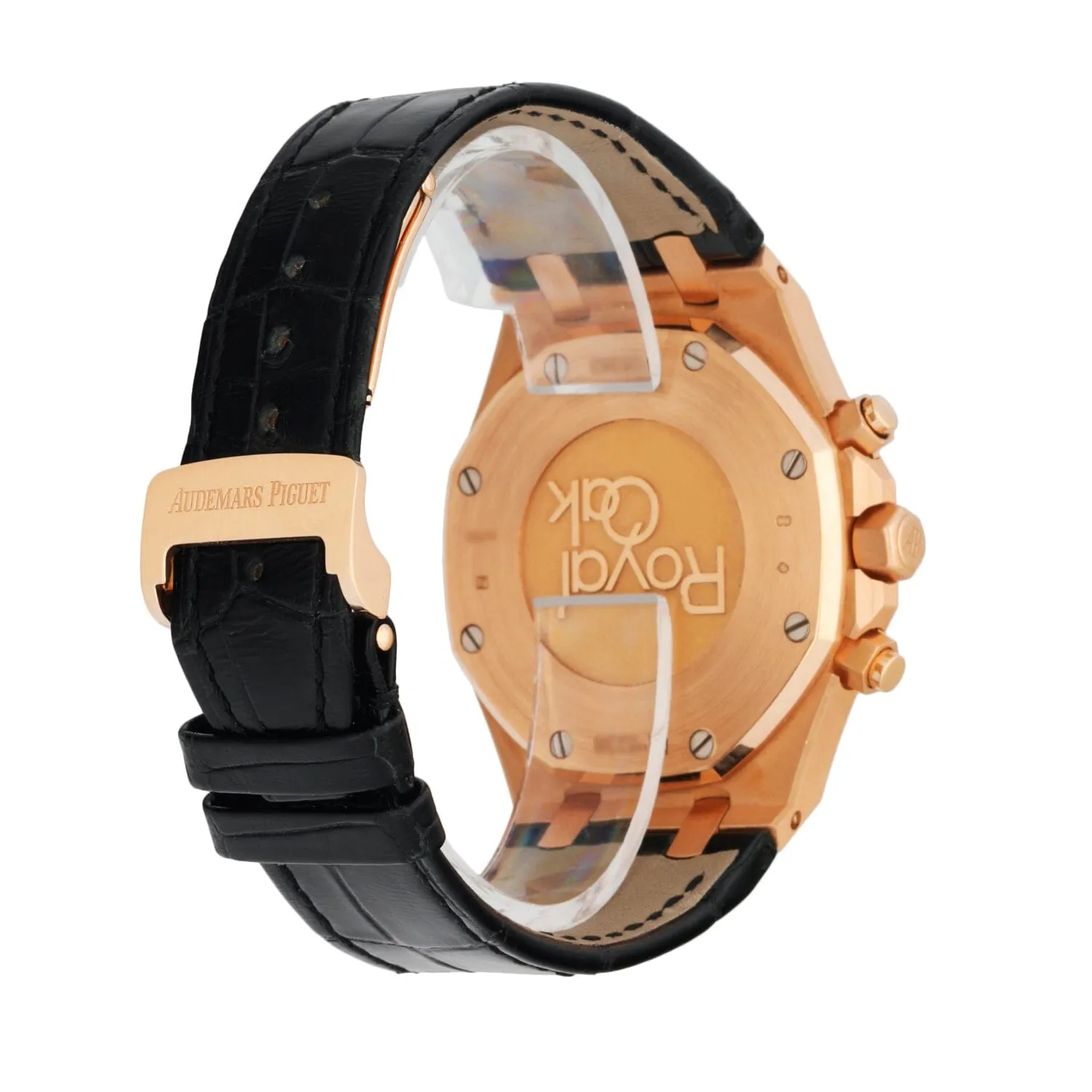 Audemars Piguet Royal Oak 26320OR 18K Rose Gold Chronograph Mens Watch