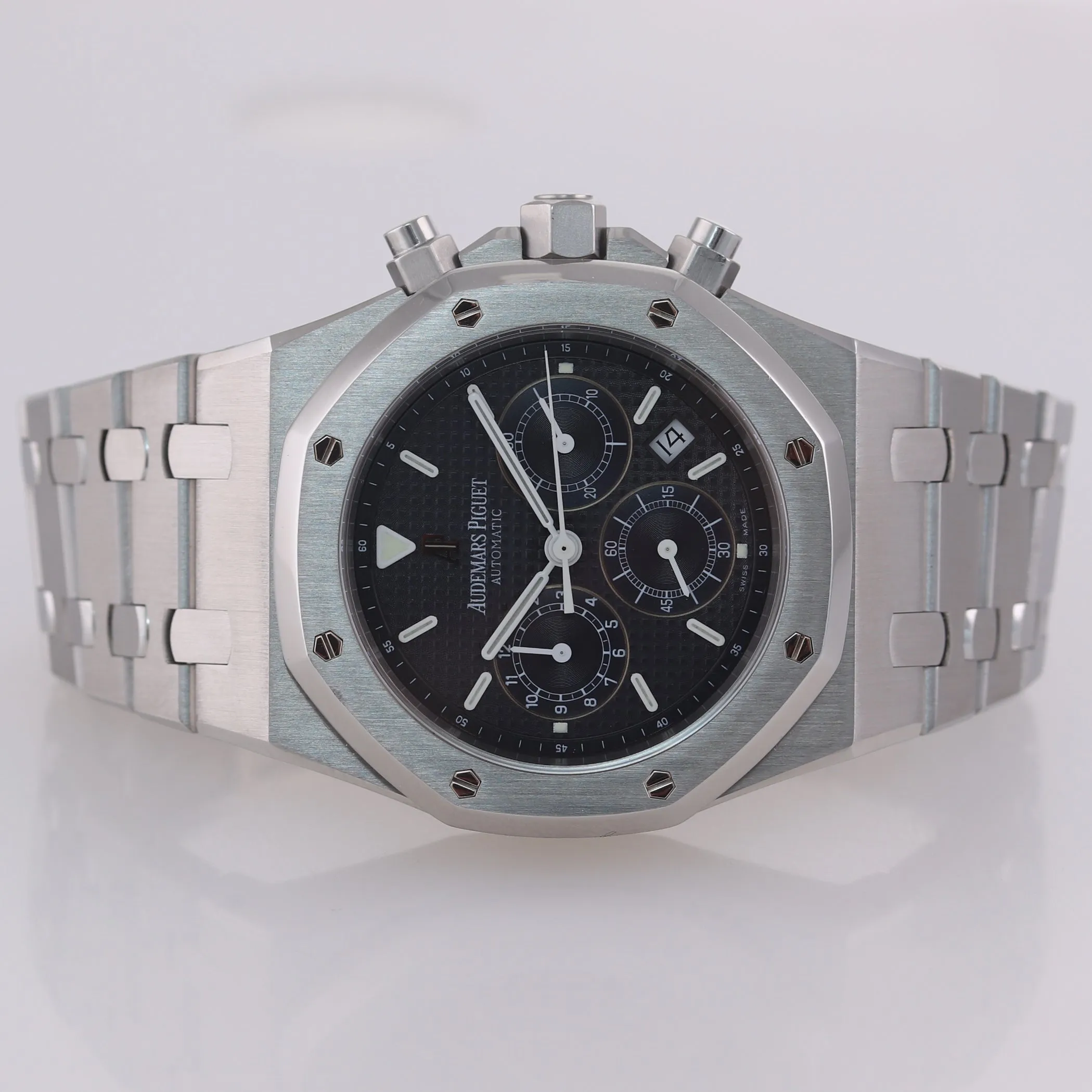 Audemars Piguet Royal Oak Chrono 39mm Blue Steel 25860ST.OO.1110ST.01 Watch