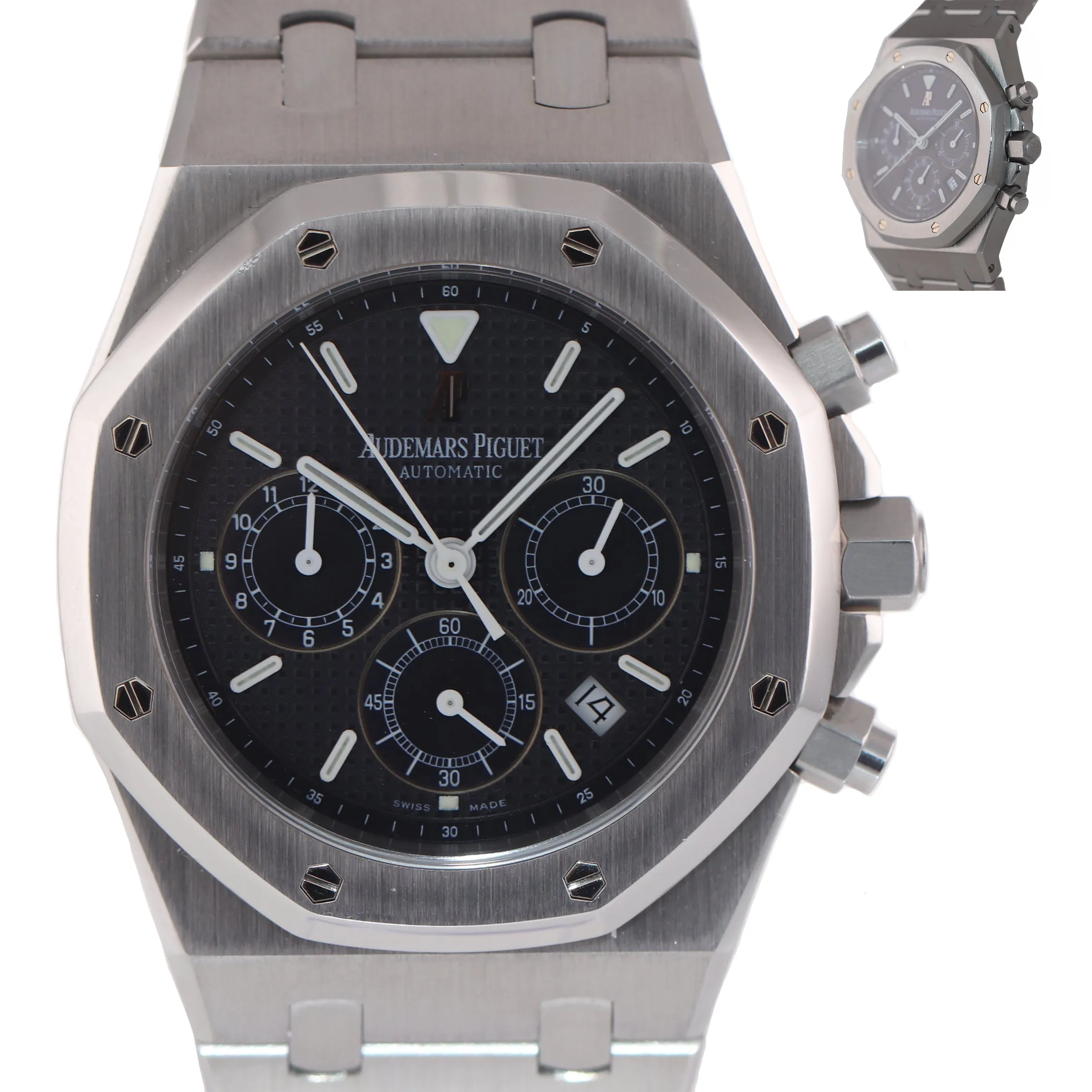 Audemars Piguet Royal Oak Chrono 39mm Blue Steel 25860ST.OO.1110ST.01 Watch