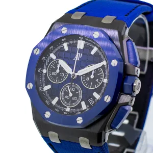 Audemars Piguet Royal Oak Offshore Chronograph Ceramic Blue 26420CE.OO.A043VE.01