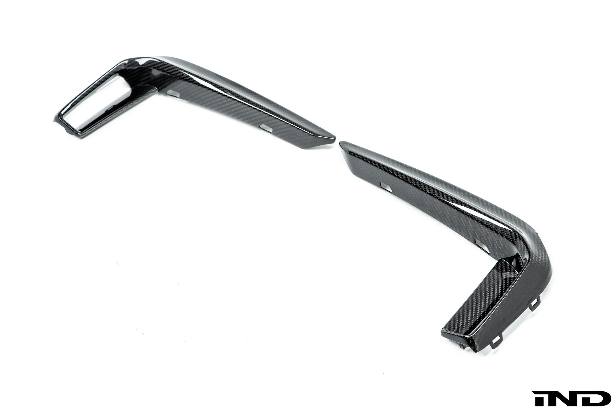 Autotecknic G30 5-Series Pre-LCI M-Sport Dry Carbon Front Bumper Trim Set