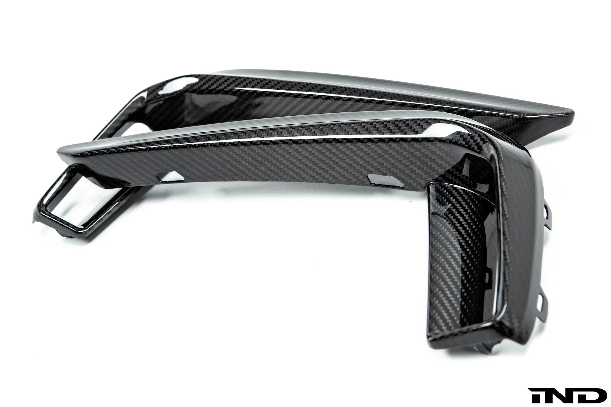 Autotecknic G30 5-Series Pre-LCI M-Sport Dry Carbon Front Bumper Trim Set